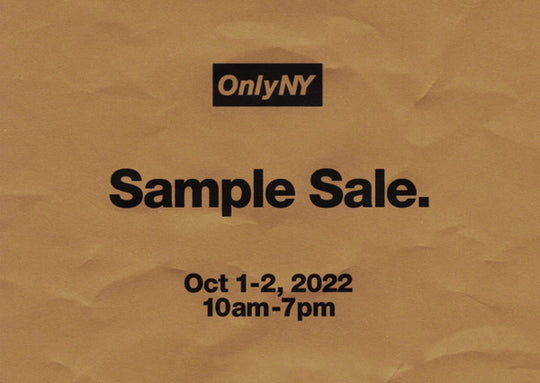 Sample Sale 2022