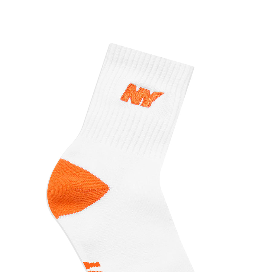 White/Orange